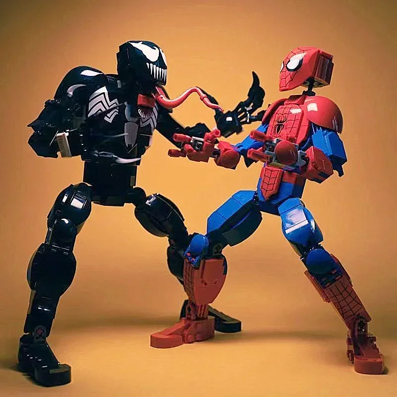 Конструктор Miniso Человек-паук Веном симбиоз пришельцы