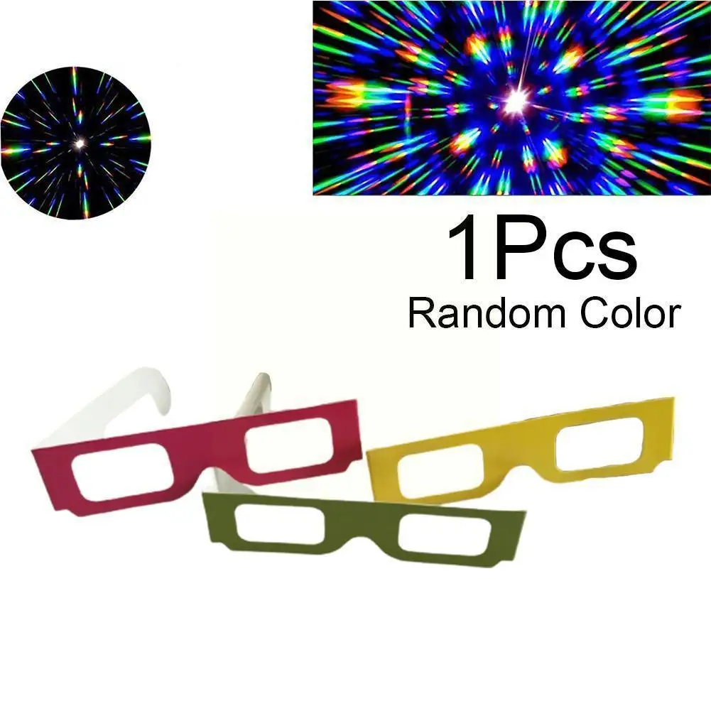 

3D Fireworks Glasses For Looking Fireworks Ligh Bubbles Party Rave Glasses Light Show Fireworks Supplies Wholesale Romantic I4Y6