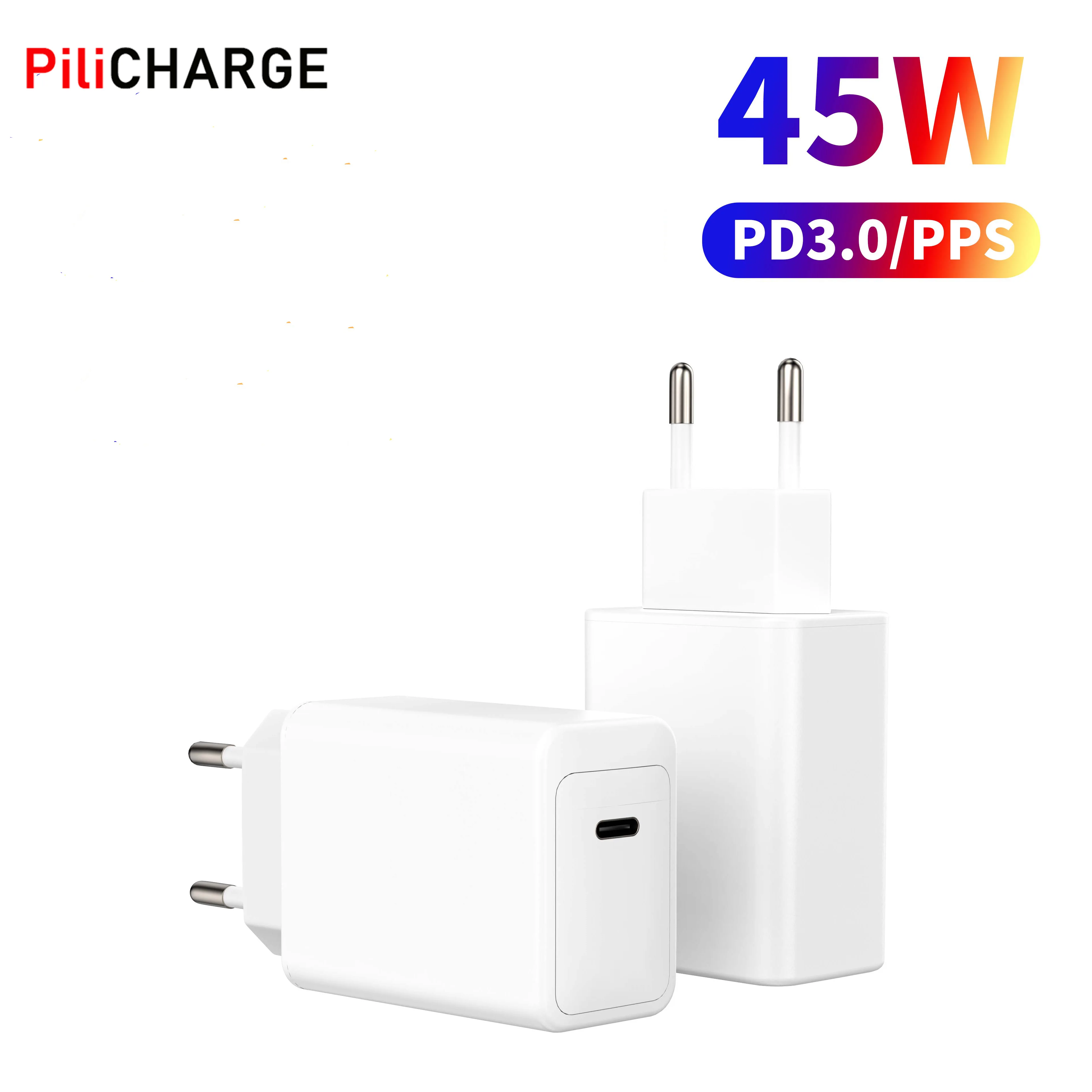 

Samsung PD 45W USB-C Super Fast Charging Wall Charger for Samsung Galaxy S22 S21 S20 Ultra Plus Note 10+,Google Pixel,Note 20,PP