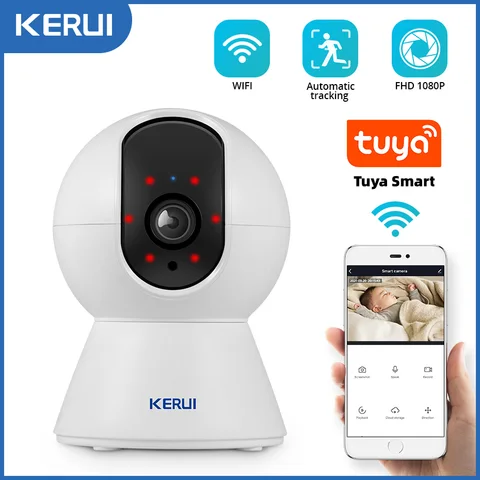 IP-камера видеонаблюдения беспроводная KERUI K259, 1080P, 2MP, 3MP, 5 Вт, в ассортименте - изображение