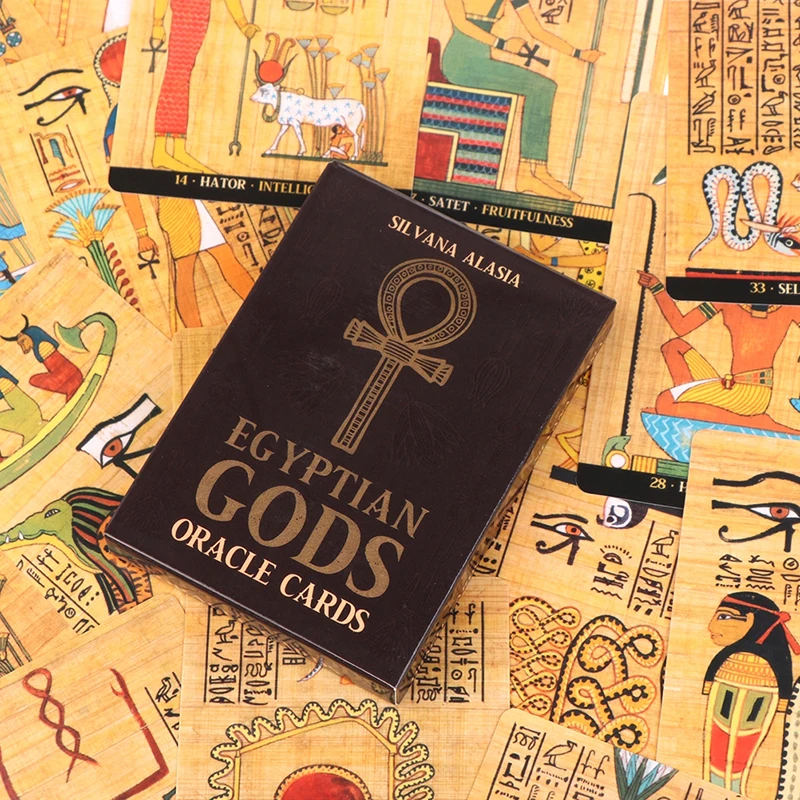 

Fate Card Fortune Telling Game Egyptian Gods Oracle Cards Tarot Prophecy Divination Deck Family Party Board Game