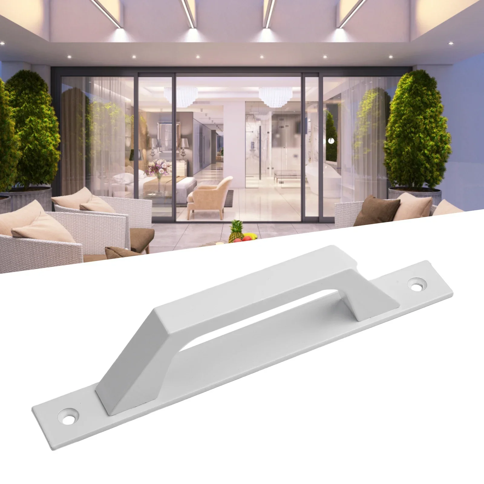 Ручка для дверной ручки сарая с длиной основания 200 мм наружной и внутренней