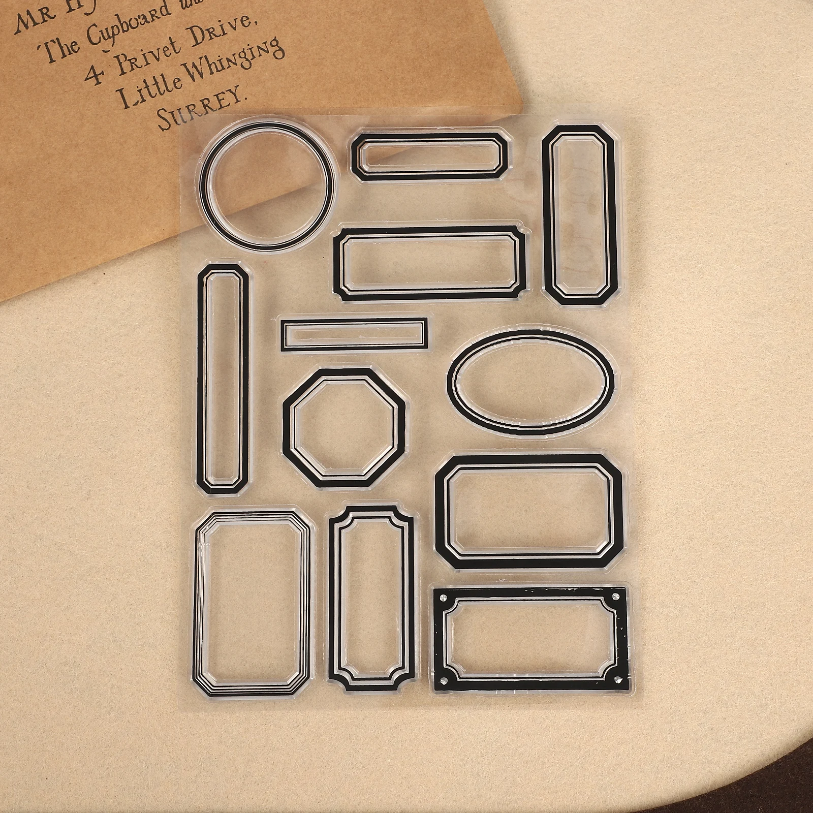 

Прозрачный силиконовый штамп с пейзажем YZ-MP2508-15