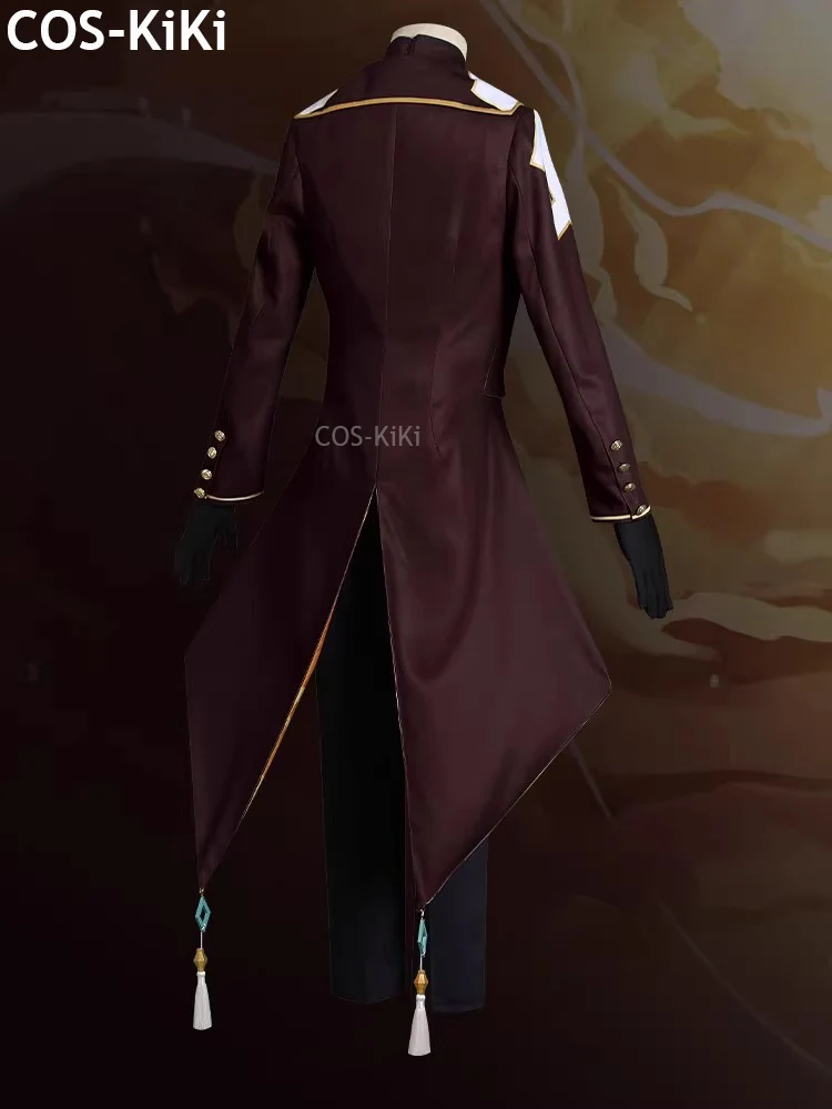 Костюм COS-KiKi Genshin Impact Zhongli для концертных игр великолепный красивый костюм косплея