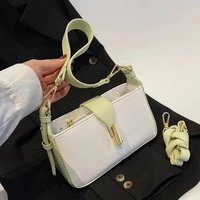 small crossbody messenger side underarm shoulder bag 2022 trendy summer fashion brand designer branded female luxury handbags pu