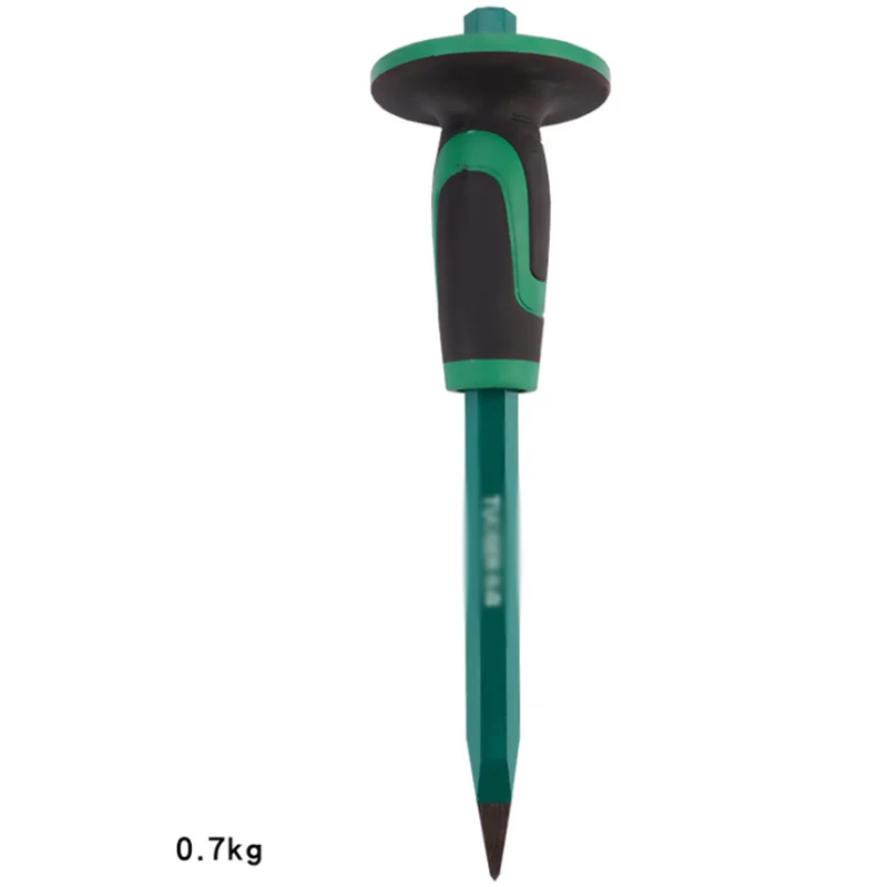 

Промышленное долото для каменной кладки с защитой для рук, сверхмощное долото для бетона с заостренным/плоским концом для сноса и резьбы