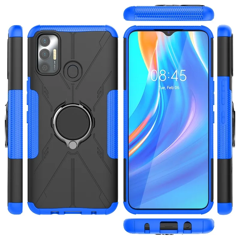 

Ring Holder Phone Case For Infinix Tecno Spark 8P 9 8C Go 2022 7 Pro POP 5P Pova 2 3 Neo Camon 17 18 Shockproof Soft Back Cover