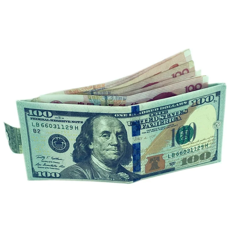 

2023New Men Canvas Pound Sterling US Dollar Euro Zipper Wallet Slim Mini Women Purse 2 Fold Student Cartoon Cheap Gift Coin Bag