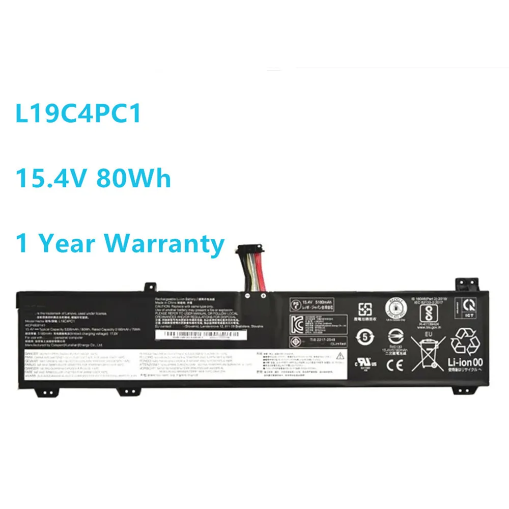 Новый аккумулятор L19C4PC1 L19M4PC1 15