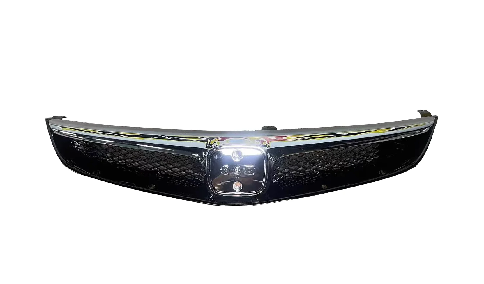 

Real carbon fiber front grille mesh fit for Honda Civic Type-R FD2