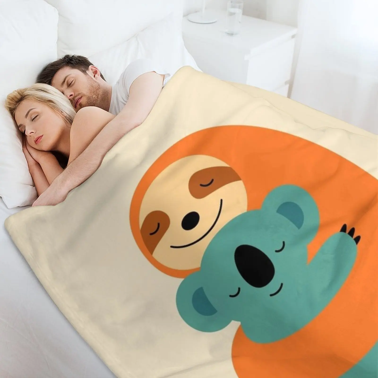 Плед Stick Together диванное аниме декоративные утяжеленные одеяла