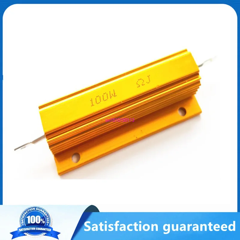 

Полная стоимость 100 Вт алюминиевый мощный металлический корпус чехол проволочный резистор 0,01-100K 0,025 1 2 100 150 200 0,05 0,11 300 500 2K Ом