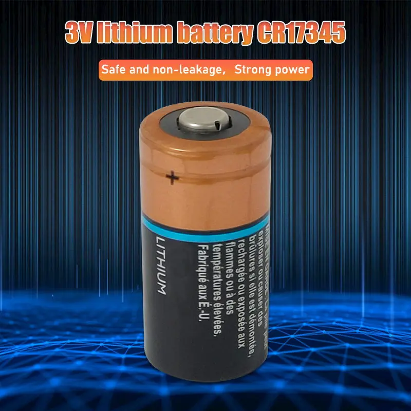 6PCS Duracell CR123A CR17345 CR123 123A 123 3V Lithium Battery For Camera Flashlight Gas meter smoke sensor primary dry battery |
