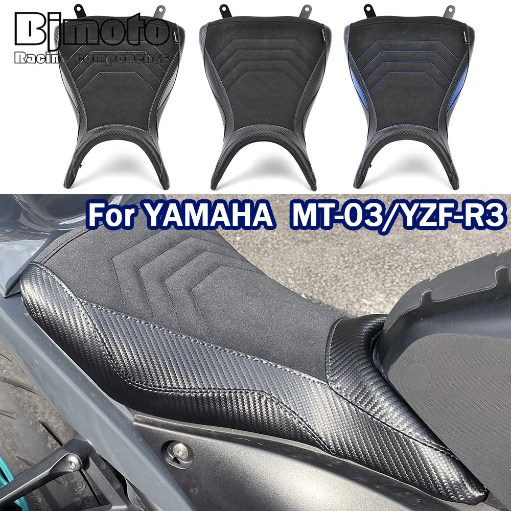 Фото Переднее и заднее ПАССАЖИРСКОЕ СИДЕНЬЕ MT03 2023 для Yamaha MT03 YZFR3 YZF R3 YZF-R3 MT 03 2022 2021 2020 2019 2018 2017 2016 №5