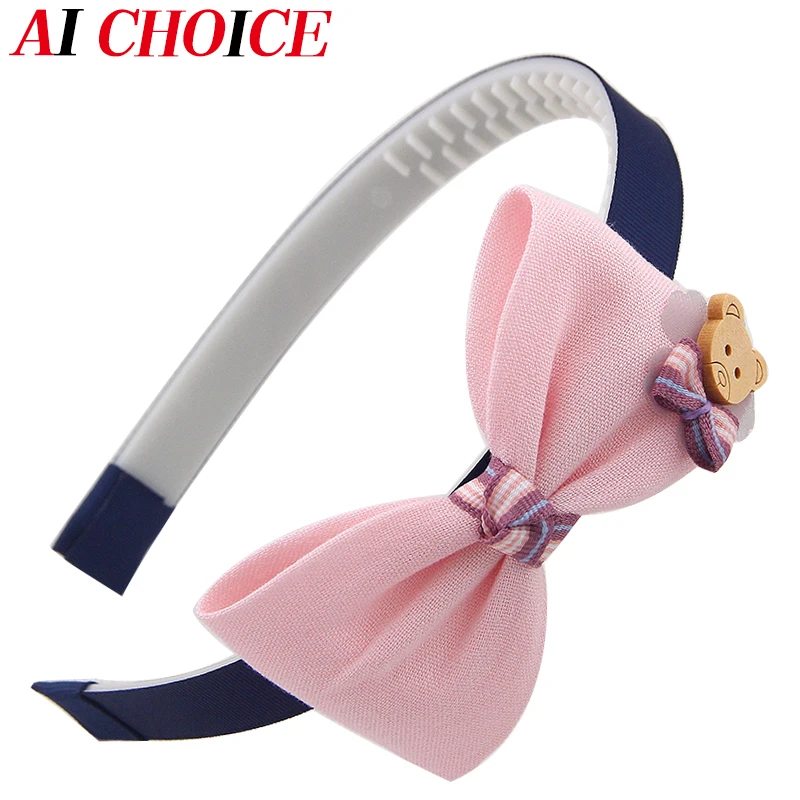 

Beautiful Girl Bowknot Hair Card Gift for Children Pupils and Pupils Cute Girl Headband Hair Band with Teeth Headband
