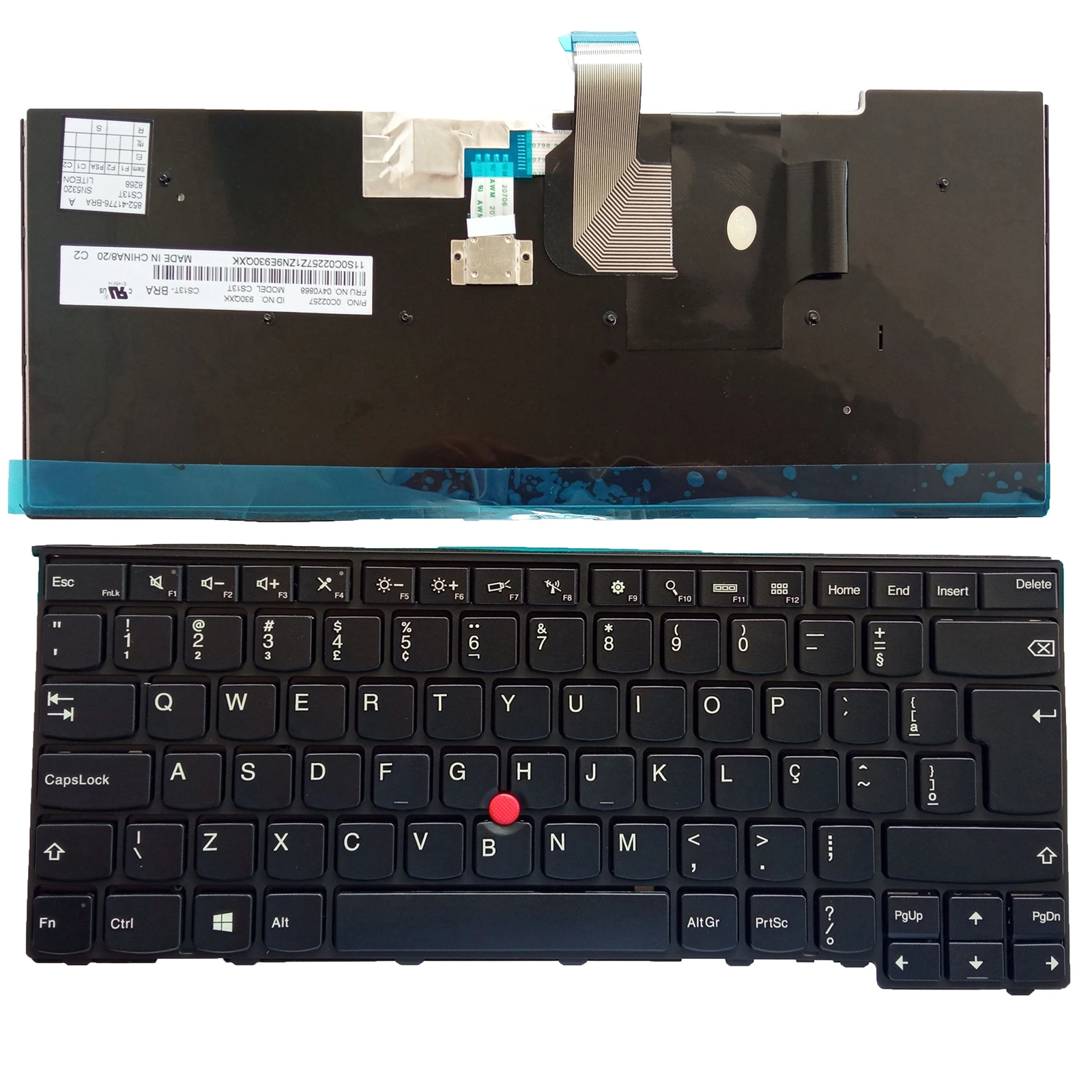 

BR New for lenovo IBM Thinkpad E431 T431 T440 T440P T450 L440 Keyboard Non-backlit