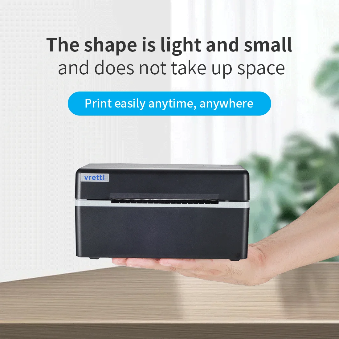 Высокоскоростной термопринтер штрих-кода Vretti 4 Х6 USB Wi-Fi |
