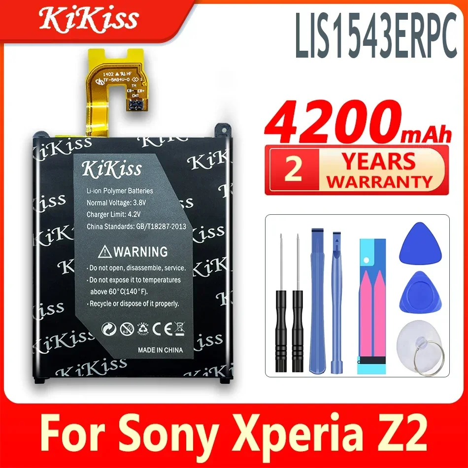 4200 мАч LIS1543ERPC аккумулятор для Sony Xperia Z2 L50 L50w L50u L50t Sirius SO-03 D6503 D6502 телефона
