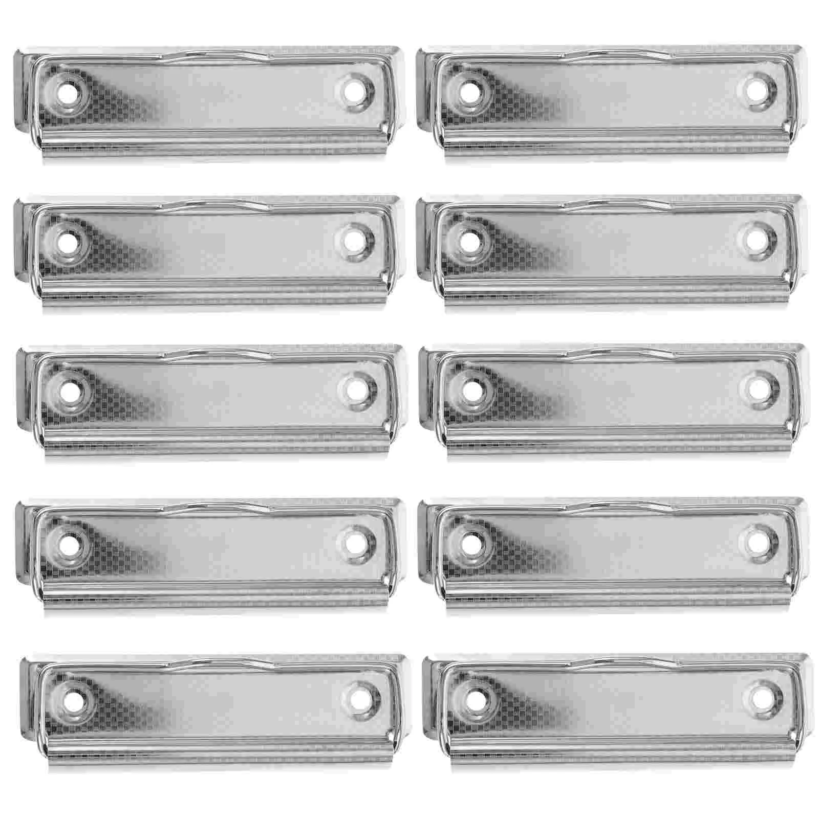 

Writing Pad Holder Clipboards Clips Rivets Metal Paper Document Office Supplies File Clamps Folders