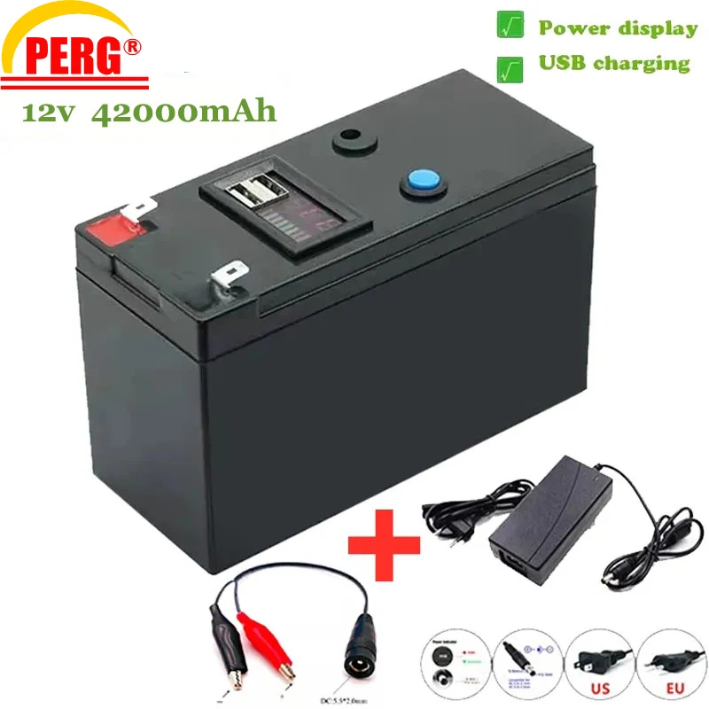 Аккумулятор 12 В, 42 А · ч/56 А · ч, 18650