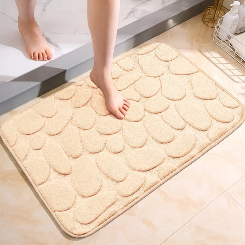 

Коврик для ванной, фланель, 40x60 см, винно-красный