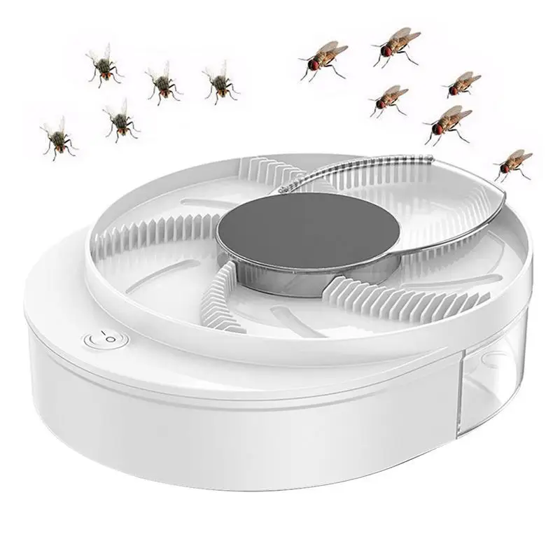 

Electric Fly Catchers Portable Quiet Rotary Fly Catcher Professional Rotating Fully Automatic Fly Catch Zapper Silent Fly