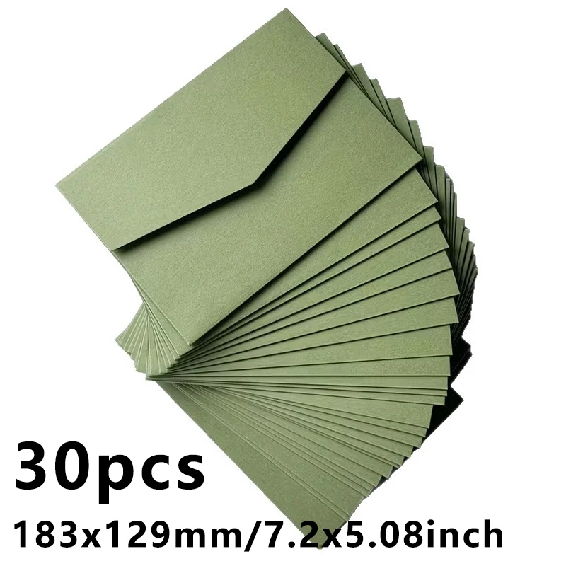 

Зеленые конверты YANWEIBAN 30 шт
