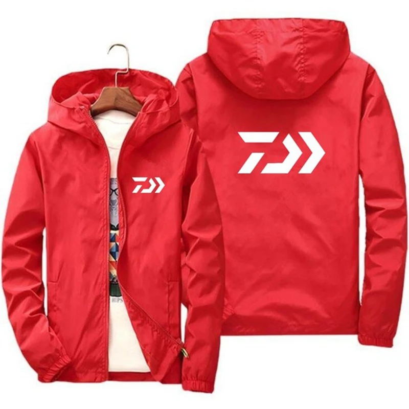 Куртка мужская на молнии ветровка с капюшоном тонкая повседневная большие