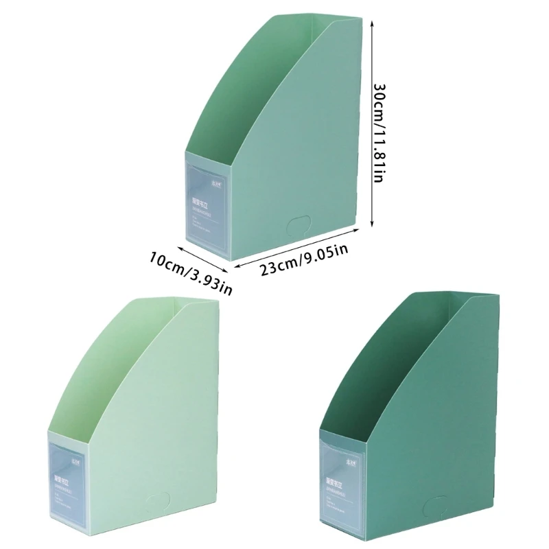 Y1UB 3 шт. настольная стойка для журналов органайзеры документов ящик хранения книг