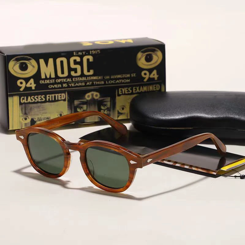 

Солнцезащитные очки мужские и женские поляризационные с ацетатной оправой