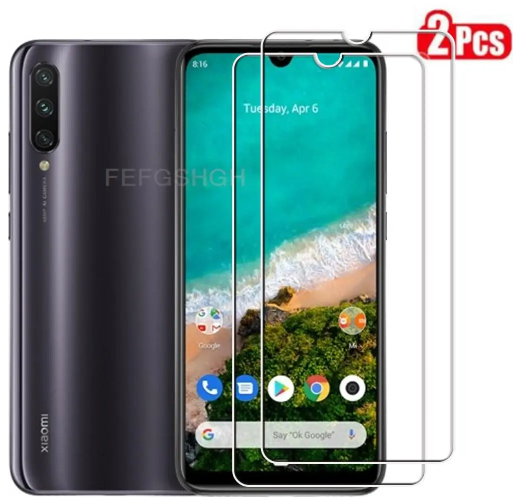 Защитное закаленное стекло HD для Xiaomi Mi A3 6,09 дюйма M1906F9SH M1906F9SI, защита экрана, защитная пленка