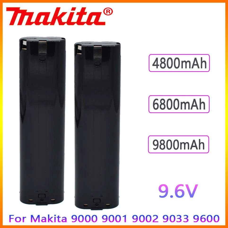 

9.6V Makita 4800mAh Ni-MH Rechargeable Replacement Battery for Makita Mak 6095D 9000 9002 9033 9034 632007-4 9600 193890-9 5090D