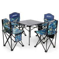 outdoor tables and chairs leaf yellow foldable camping table camping chair aluminum alloy table and chair set picnic table chair