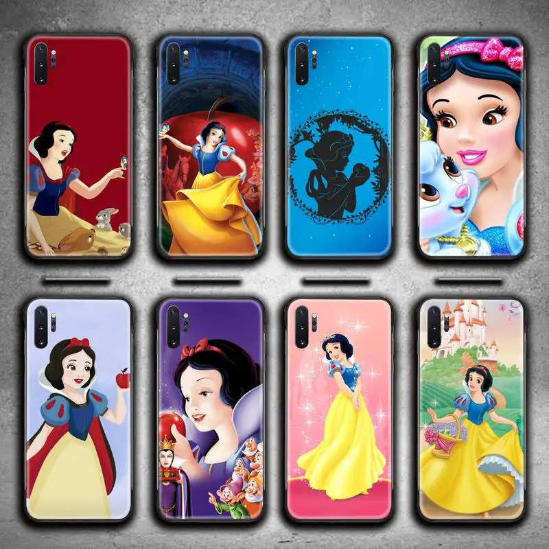 

BANDAI Princess Snow White Phone Case For Samsung Galaxy Note20 ultra 7 8 9 10 Plus lite M51 M21 M31S J8 2018 Prime
