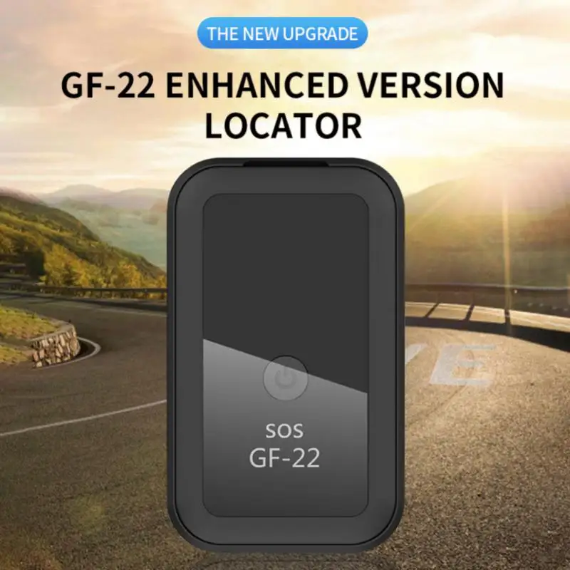 

Multifunctional GF22 GPS Tracker Global Position Time Tracking Device Anti-lost Anti-theft Alarm Voice Recording Positioner