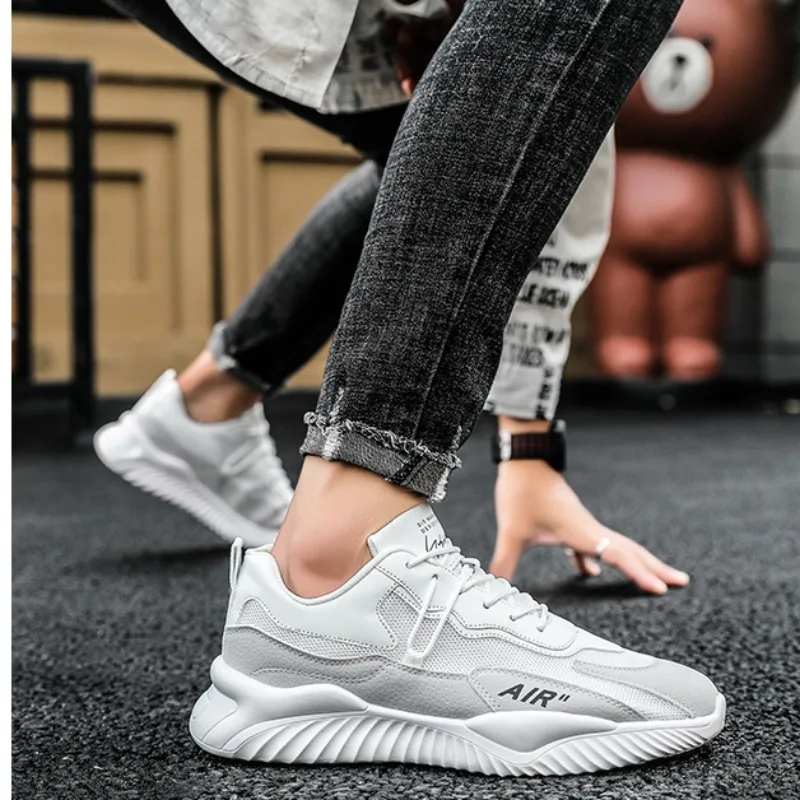 Мужские кроссовки дышащие легкие брендовые дизайнерские Повседневная Уличная