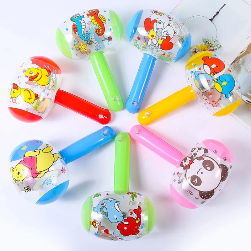 

5Pcs PVC Cheerful Inflatable Air Hammers Blow Up Hammer Toy for Kids Birthday Baby Shower Party Favors Goodie Bag Pinata Fillers