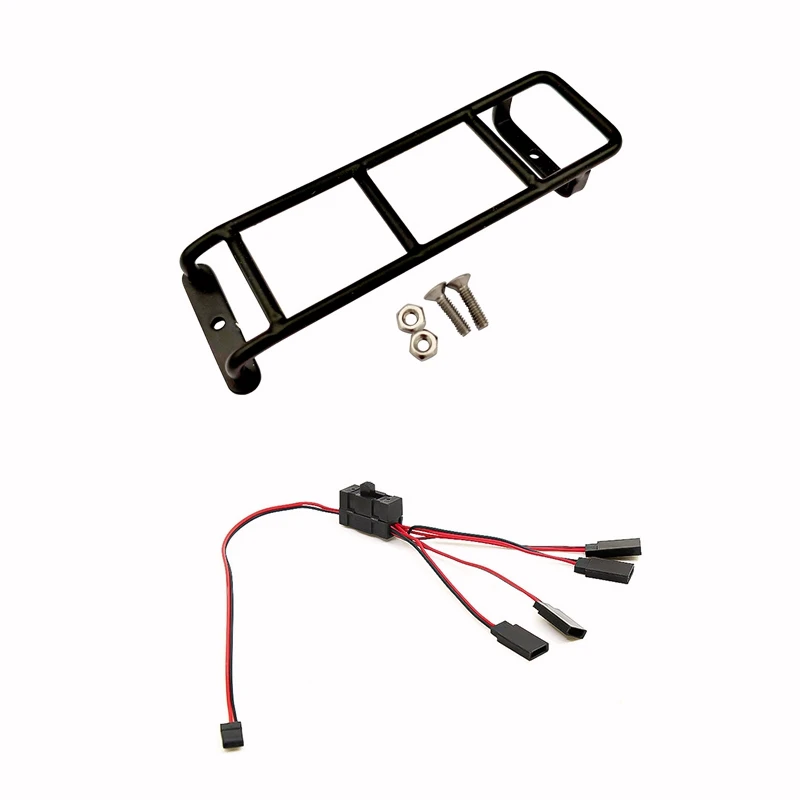 

Металлическая Прямая лестница, мини лестница с удлинителем сервопривода RC от 1 до 4, проводной кабель Y, светодиодный индикатор, переключател...