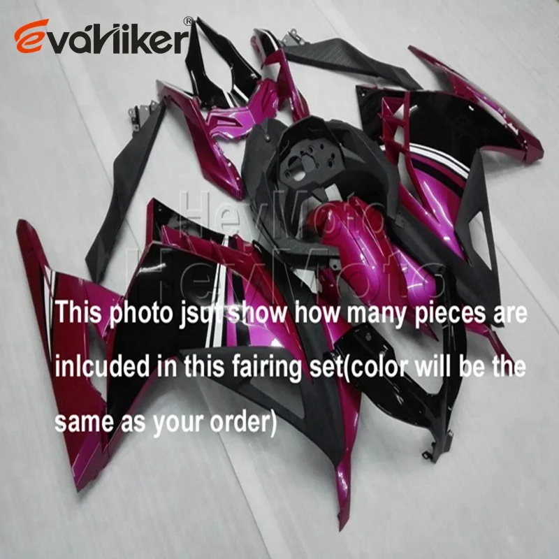 Комплект обтекателей для впрыска ZX300R EX300 2013 2014 синий EX 300 13 14 пластиковый комплект