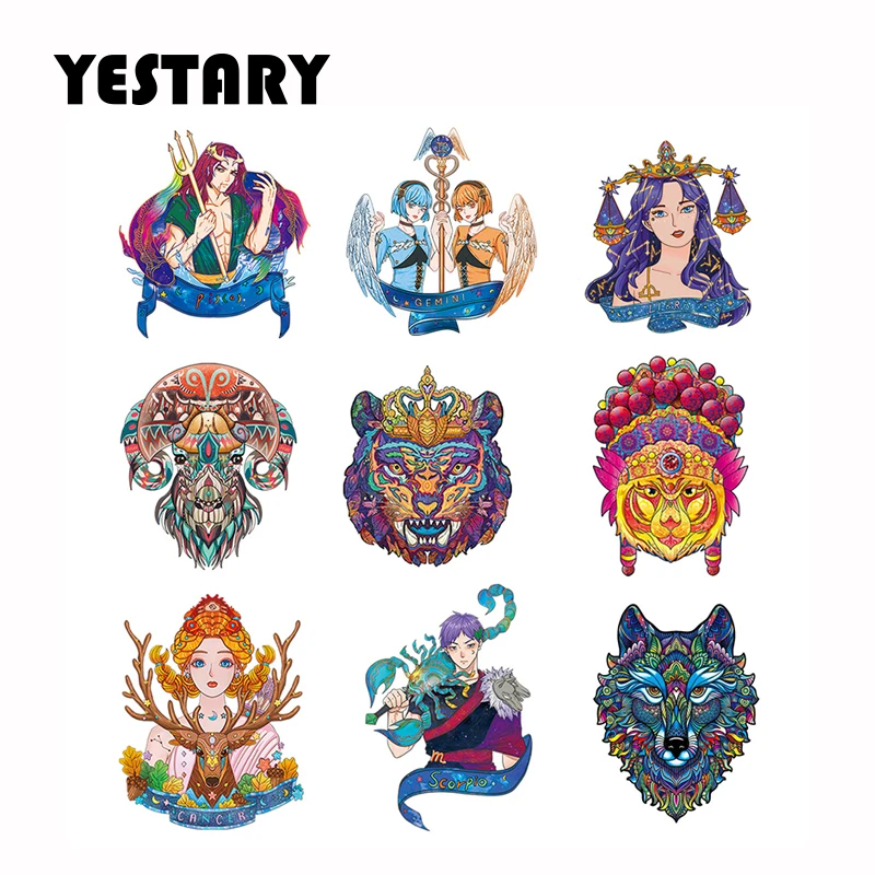 

YESTARY Horoscope 3D Wooden Puzzle Toy Board Games Wood Jigsaw Puzzle Toy Brain Teaser High Difficulty Puzzle Toy For Adult Gift
