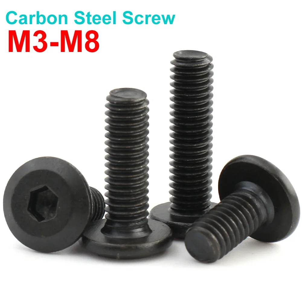 

Zimir Боковые мебельные винты черные углеродистые сталь M3 M4 M5 M6 M8