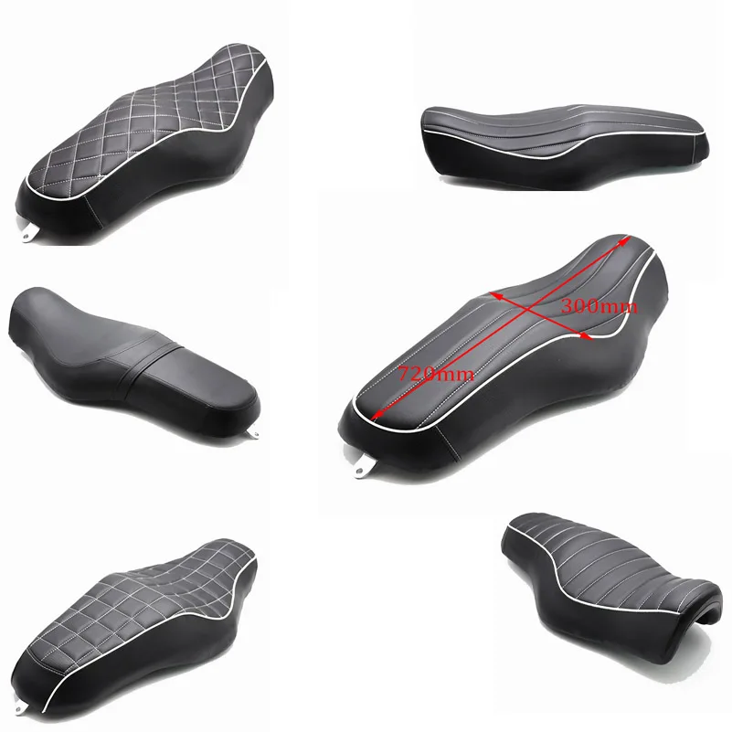 

Кожаное двухстороннее переднее и заднее ПАССАЖИРСКОЕ СИДЕНЬЕ для мотоцикла Harley Sportster XL iron 883 1200 48 Forty-eight 2004-2016