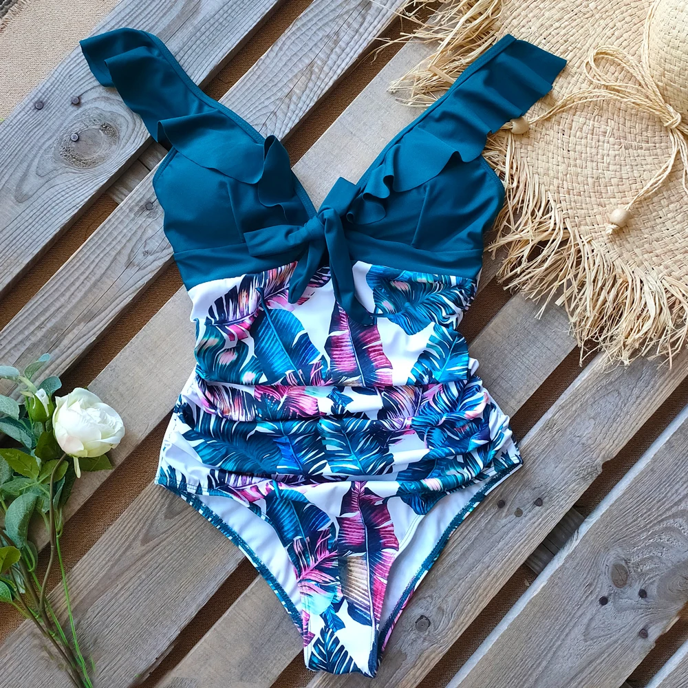 SHX 2021 New One Piece Swimsuit Women Swimwear Push Up Monokini Bodysuit Swim Suit Summer Beach Wear Female Bathing Suit