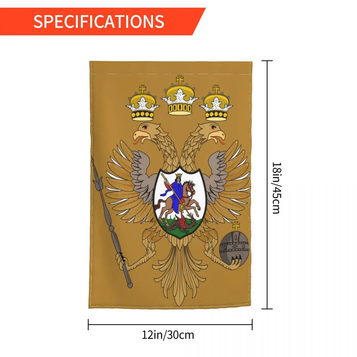Российские украшения для двора государственного сариста флаги сада праздничные