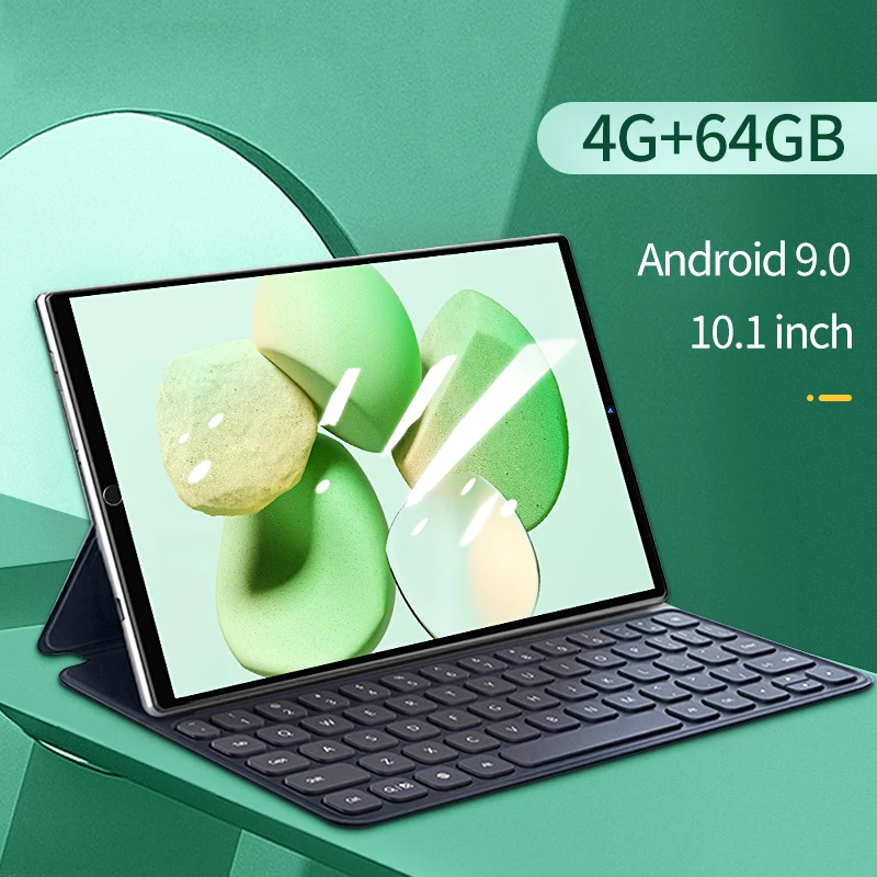 

2023 Hot Tablet 10.1 Inch Tablet Android 9.0 Tablet PC 4G+64GB Tablet 4G Call Phone Tablet Christmas Present Tablet