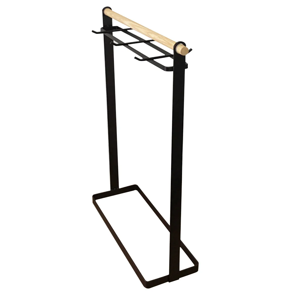 Camping Spoon Iron Shelf Bracket Storage 5cm Door Hooks Versatile Hanging Wood Stand