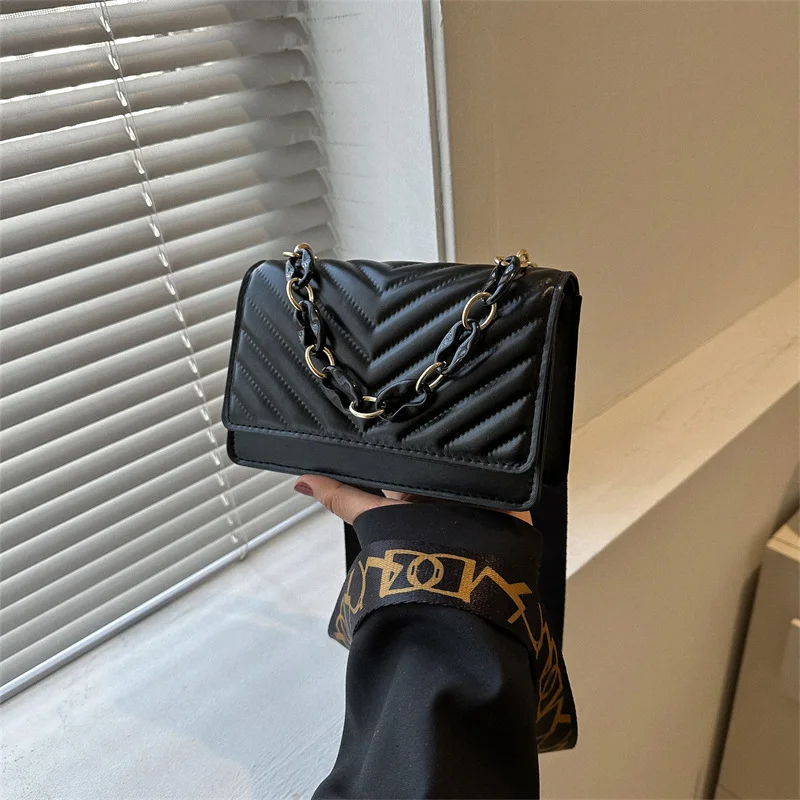 

New Women Chain Messenger Bags Fashion Ladies Crossbody PU Leather Shoulder Bag Soft Mini Mobile Phone Bag bolsos de mujer