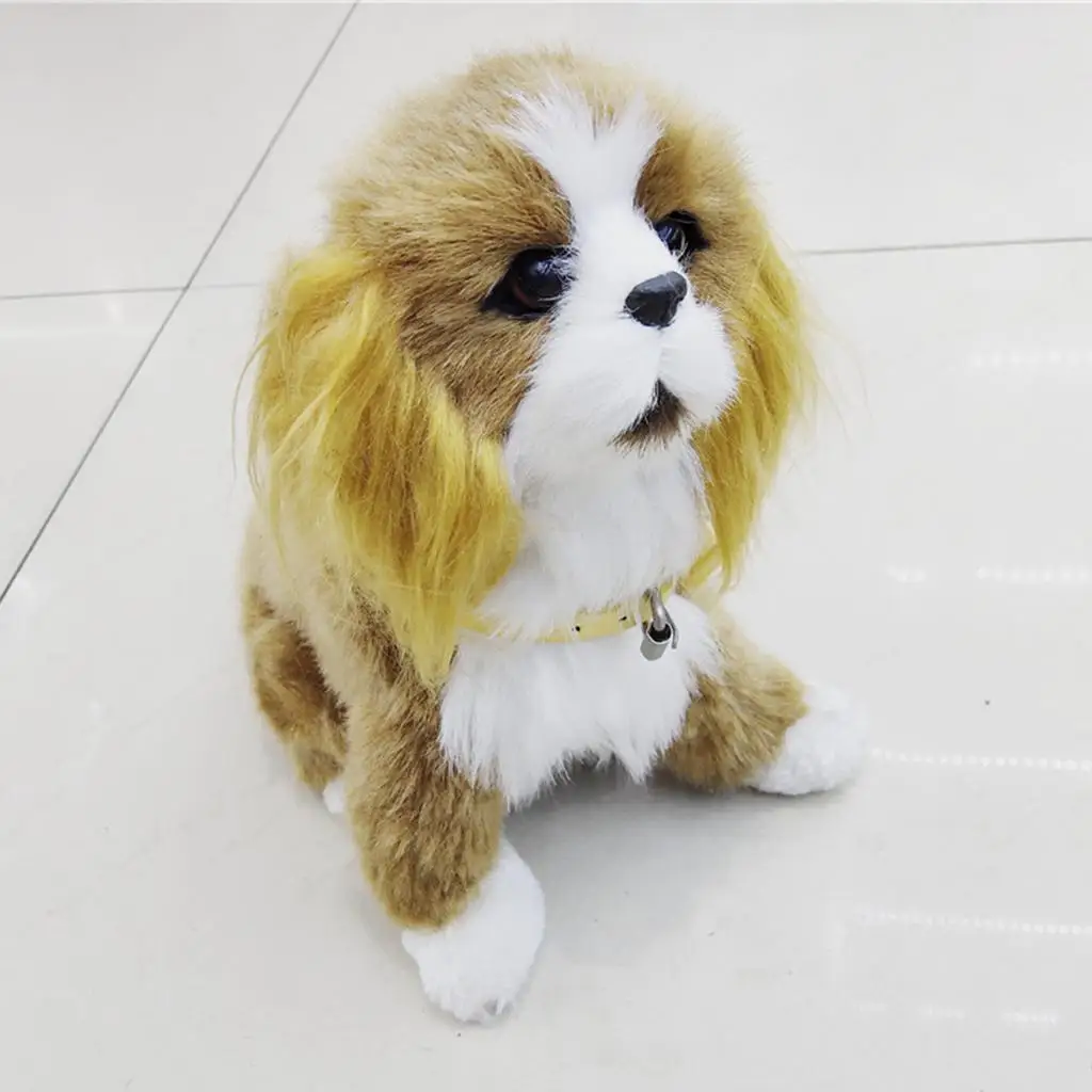 

Funny Electronic Pet Dog Early Learning Plush Dog Toy for Birthday Gifts