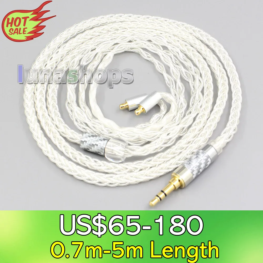 

Кабель для наушников LN007026, 3,5 мм, 4,4 мм, 99% чистого серебра, 8 ядер, для Acoustune HS 1695Ti 1655CU 1695Ti 1670SS