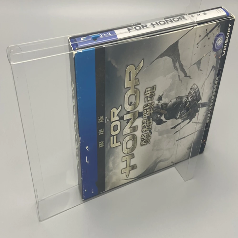 Transparent Box Protector For For Honor Collect Boxes For PlayStation 4 PS4 Game Shell Clear Display Case